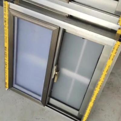 China Aluminum Alloy Door and Window with Anti-Theft Push-Pull Roller Blind Curved Type for sale