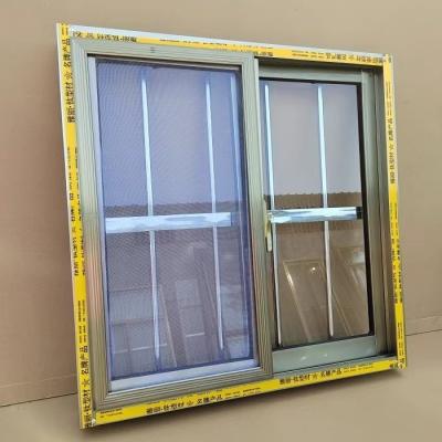 China Modern Design Aluminum Alloy Push-Pull Sliding Windows Horizontal Anti-Theft Folding Screen Roller Blind Rural Self-Built for sale