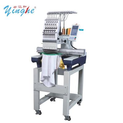 China Garment Shops Cheap Single Head Computerized T Shirt Embroidery Sewing Machine for sale