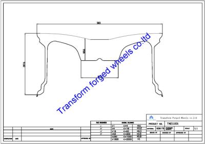 China TM211001 21X10 inches forged wheels monoblock wheels blanks Dimple style barrel and rims for sale