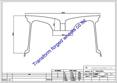 China TM2210503 22X10.5 inches forged wheels monoblock wheels blanks Dimple style barrel and rims for sale