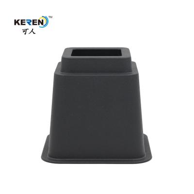 China KR-P0257 5 Inch Plastic Bed Risers PP Polypropylene Material Reduce Vibration for sale