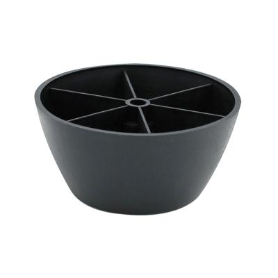 China KR-P0112 Industrial Bowl Plastic Sofa Legs Replacement Quick Install Wear Protection for sale