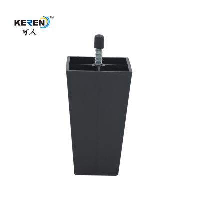 Chine Taille carrée KR-P0133 des pieds 115mm de meubles de lit de pieds en plastique durables de cadre à vendre