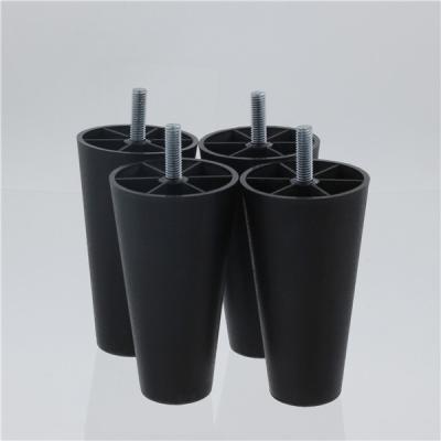 China Low Dia 11cm SGS Square Plastic Furniture Feet Legs for sale