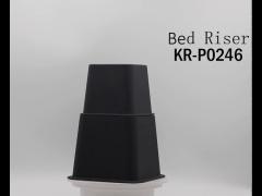 Stackable Bed Risers Heavy Duty Reducing Vibration