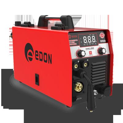 China MULTIFUNCTIONAL EDON MIG WELDING MACHINE 200AMPS INVERTER DC PULSE MIG/MMA-200 MIG ALUMINUM WELDER for sale