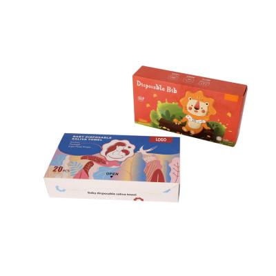 中国 Wholesale Custom Children's Tissue Box Packing Tissue Box Cartoon Wet Paper Tissue Box Saliva Packaging Towel Printing 販売のため