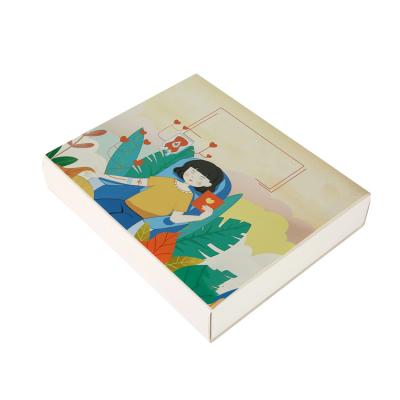 China Wholesale Custom Handmade Logo Cartoon Gift Paper Box Drawer Wrapping Paper Packaging Gift Box Te koop