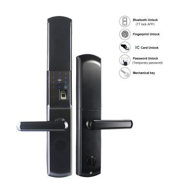 China Wojin Aluminum Alloy Smart Home Door Lock With 2 Years Warranty Smart Lock For Door Hot Selling Lock Smart Key for sale