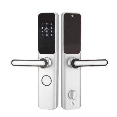 China Keyless Smart Digital Smart Door Lock BLE APP Door Lock BLE Smart Home Smart Electric Handle Hotel Apartments Hotel Lock for sale