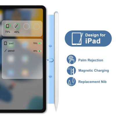 China Id730 Mobile Phone Metal Touch Screen Smart Active Pencil With Palm Reject Tablet Magnetic Stylus Pen For Ipad The 9th Generation for sale