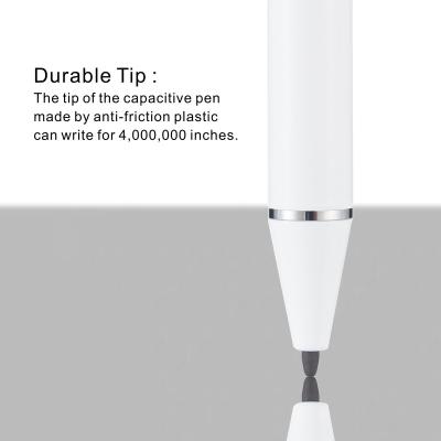 China Promotional Stylus Pen For Apple Rejection Aluminum Fine Tip And Pencil Palm Pen With 1.5mm Touch Mobile Phone Alloy for sale