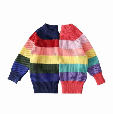 China Baby Girl Long Sleeve Plus Size Anti Shrink Breathable O-Neck Pull Over Knitted Sweater Kids for sale