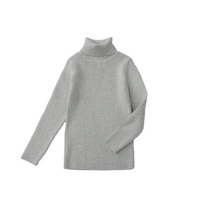 China Custom Breathable Pullneck Kid Anti-Shrink Turtle Neck Sweater Plus Size Sweaters For Kids for sale