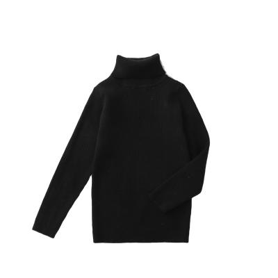 China Autumn Turtleneck Sweaters Pull Neck wholesale anti-shrink knit long sleeves sweater for child for sale