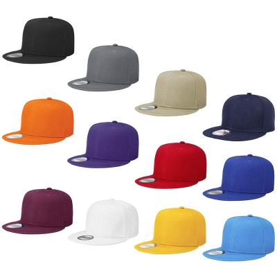 China Wholesale COMMON Bill 6 Flat Panel Acrylic Custom Gorras Snapback Caps Blank Plain Snapback Hats for sale