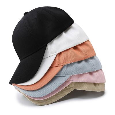 China COMMON Black High Quality Wholesale Plain 6 Panel Blank Custom Baseball Cap Hats for sale