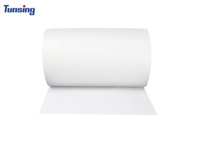 China Polyester PES Hot Melt Adhesive Film Milky White Translucent For Garment Labels for sale