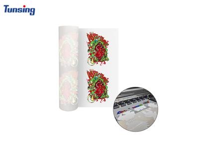 China 0.075mm 60cm 100m Dtf Printing Heat Transfer Film Voor Digitaal Inkjet Heat Transfer Printing Te koop