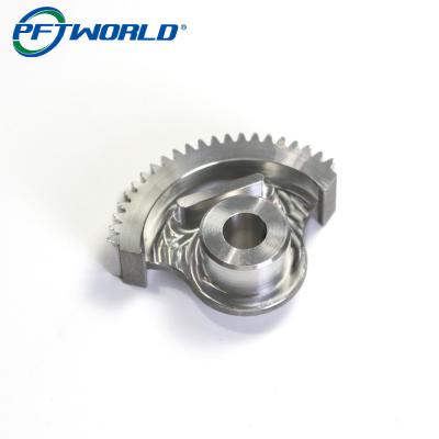 China CNC Machined Aluminum Parts Precision Gears Turned And Milled Parts for sale