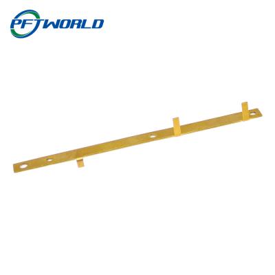 China Precision custom size bending sheet metal brass laser cutting for sale