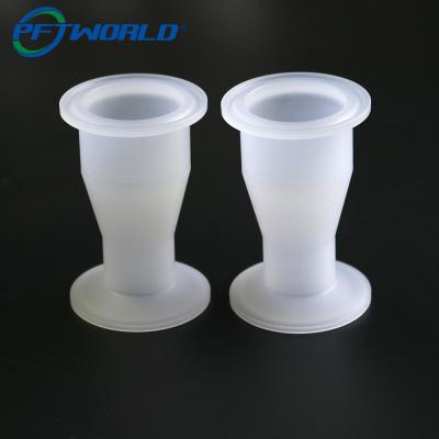 China Plastic CNC High Precision Spare Machining Parts Laser Engraving PEEK PPS PTFE for sale