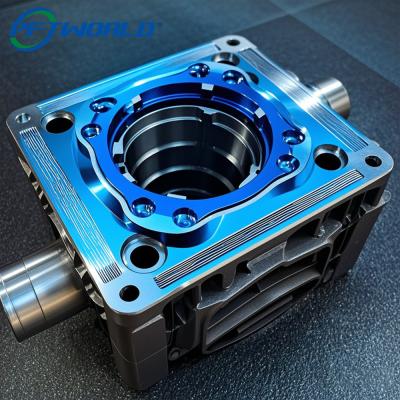 China Custom Precision Aircraft Engine Components Anodized For Heat Resistance for sale