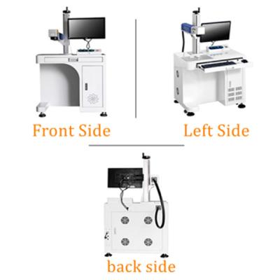 China Air Cooled New Marking Machine 50w 30w Fiber Laser Engraver For Jewelry Gun Industry And Small Business Gun Engraving for sale