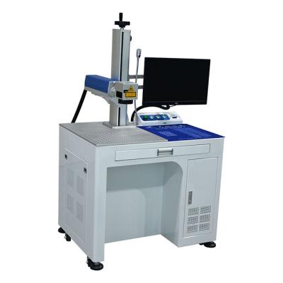 China Jpt 50w 2d Fiber 3d Laser Air Cooled Metal Engraving 20w 30w Color Laser Printer Desktop Laser Marking Machine For Plastic Bottle for sale