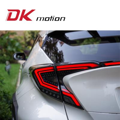 China shockproof & DK Motion Waterproof Auto Parts LED Modified Car Tail Lights For TOYOTA CHR 2016 - 2020 for sale