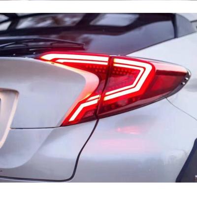 China shockproof & High Quality Waterproof Led Car Tail Light For Toyota CHR Led Tail Lamp With Rear Spoiler Light for sale