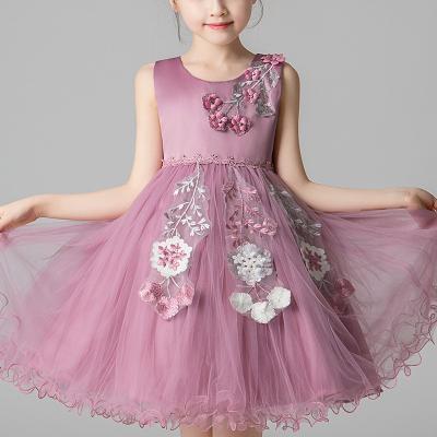 China 2020 summer factory direct sale breathable high quality children party performance princess Tutu clothes dress babies dress for sale