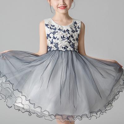 China 2021 New Design Kids Girl Performance Party Casual Tutu Dress High Quality Breathable Beautiful Babies Dress Summer for sale