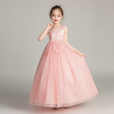 China Wholesale Dry Cleaning New Designs Children Clothes Cotton Babies Dress Piano Performance Catwalk Dress Spring And Summer for sale