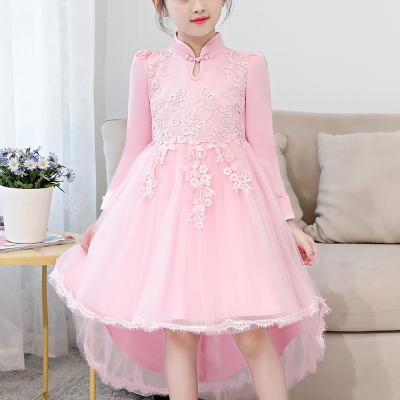 China Factory Direct Sale Kids Breathable Clothing Daily Tutu Dress With Bow Wholesale Toddler Baby Kids Clothes Girls Dresses for sale