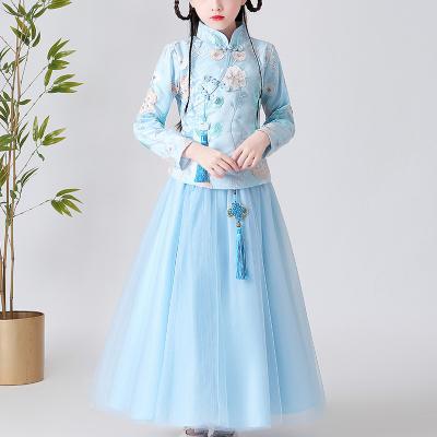 China 2020 breathable the new fashion bridesmaid dress Chinese national wedding Princess Dress Party Birthday two-piece style festival dress for sale