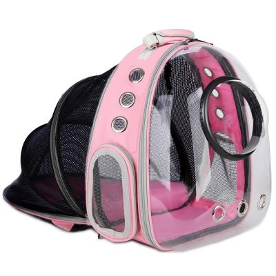 China Wholesale Breathable Space Capsule Pet Backpack Portable Expandable Bubble Cat Carrier Backpack For Outdoor High Quality, Travel for sale