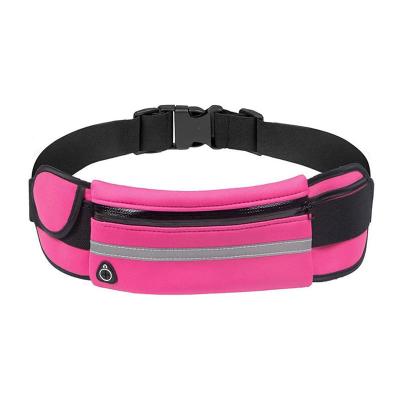 China Fashion Waterproof Fanny Pack Running Climbing Cycling Runners Increasing Fitness Sports Waist Pack Belt Bag for sale