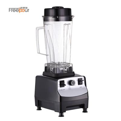 China Plastic Jar With Mark 9 Speed ​​Level Settings Turn 2L Knob Blender With Heavy Duty Grinder / Grinder Mixer for sale