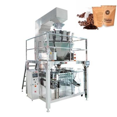 China Horizontal Automatic Food Sesame Seed Nuts Snack Coffee Bean Doypack Pouch Packaging Line for sale