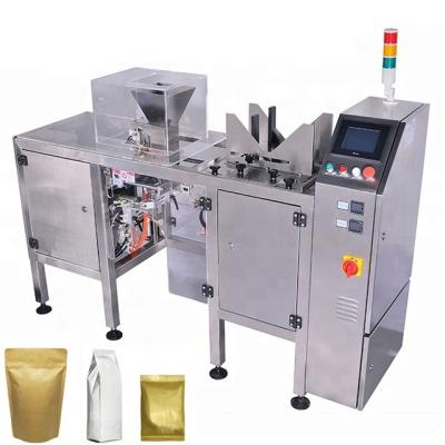 China Products CE Approved Linear Food Ground Coffee Powder Automatic Doypack Bagging Machine for sale