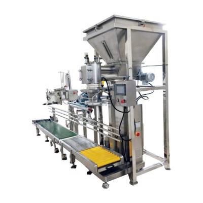 China Chemical Semi-auto T Double Screw Powder Weighing And Filling Machine for sale