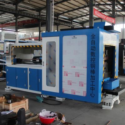 China Machinery CNC Copper Rod Processing Machine High Quality Bed Type Rotating Head for sale