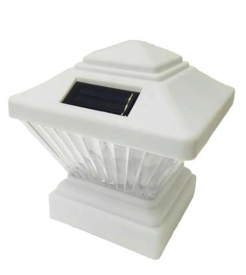 China Modern Solar Powered Solar Post Garden Light Top Light for sale