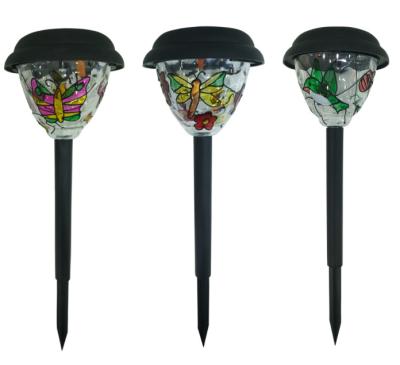 China Morden Decorative Solar Garden Stake Lights Solar Lawn Lamp for sale