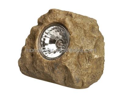 China Morden Outdoor Solar Rock Garden Accent Pathway Deck Landscape LED Spot Light for sale