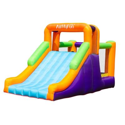 China Oxford Cloth Commercial Character Playground Jumping Big Slide Bouncer Combo Inflatable Farm Bouncy Castle Unicorn Bounce House For Party for sale