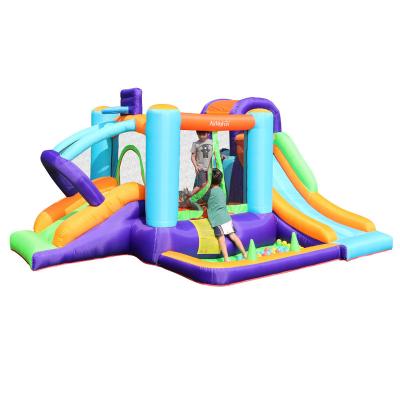 China Inflatable Room China, Wholesale Jumping Castle Oxford Cloth House Bouncy Combo Bouncy Castle For Kids for sale