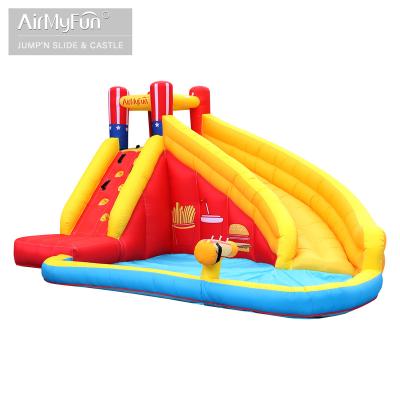 China Oxford Cloth Commercial Inflatable Kids Slide Bouncer Party Business Cheap Character Inflatable Big Bouncy Castle For Sale for sale